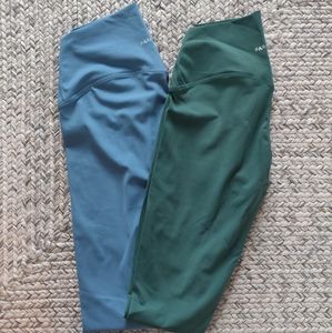 Paragon legging bundle: size small blue & green